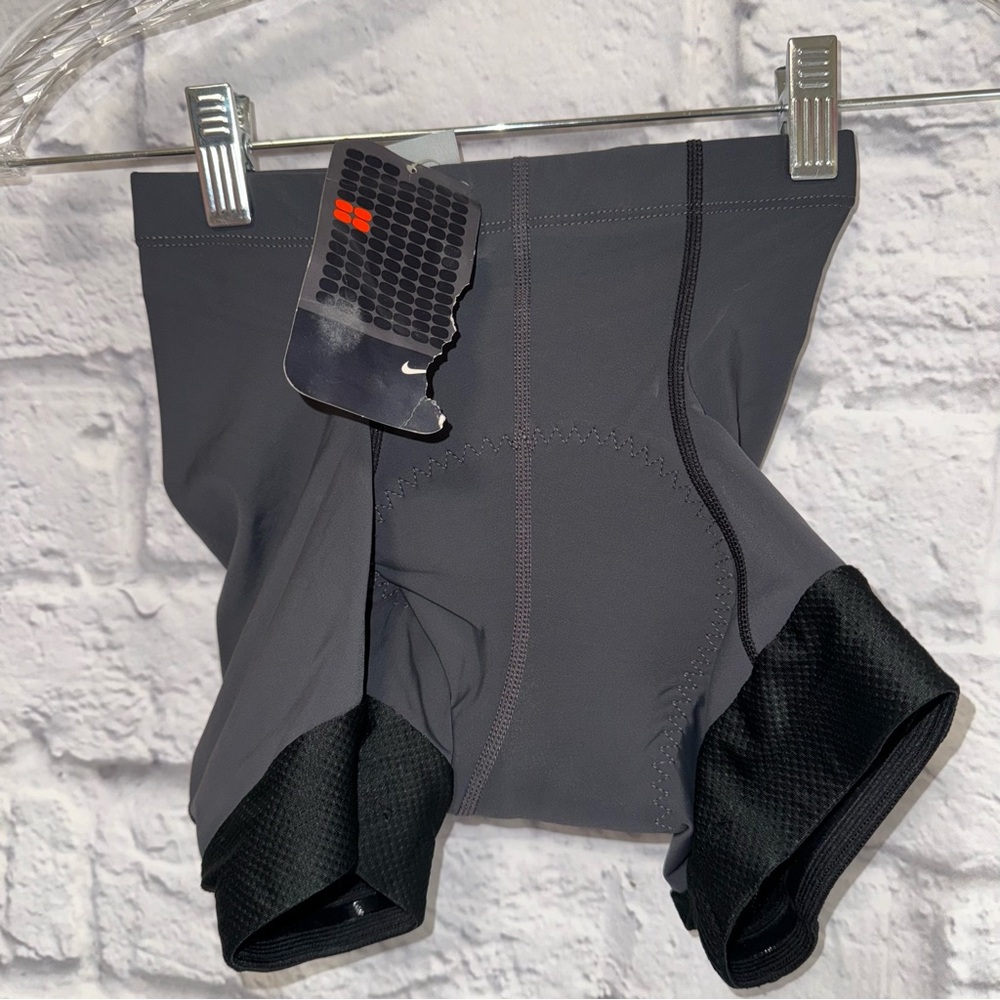 Nike Gray and Black Athletic Shorts